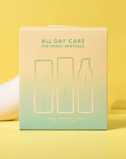 All Day Care Skin Essentials Set - Mini (Travel sizes)