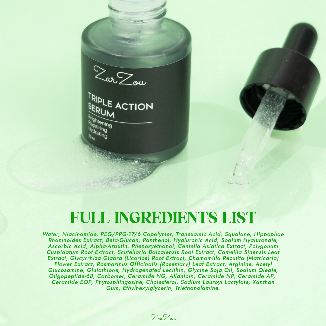 Zarzou Triple Action Serum 20ml