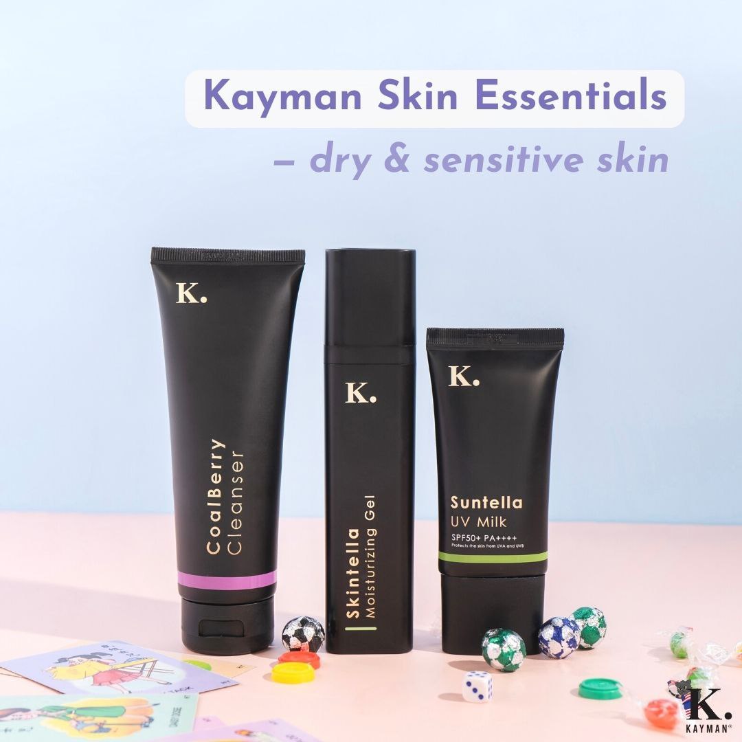 Kayman Skin Essentials (Cleanser, Moisturizer, Sunscreen)