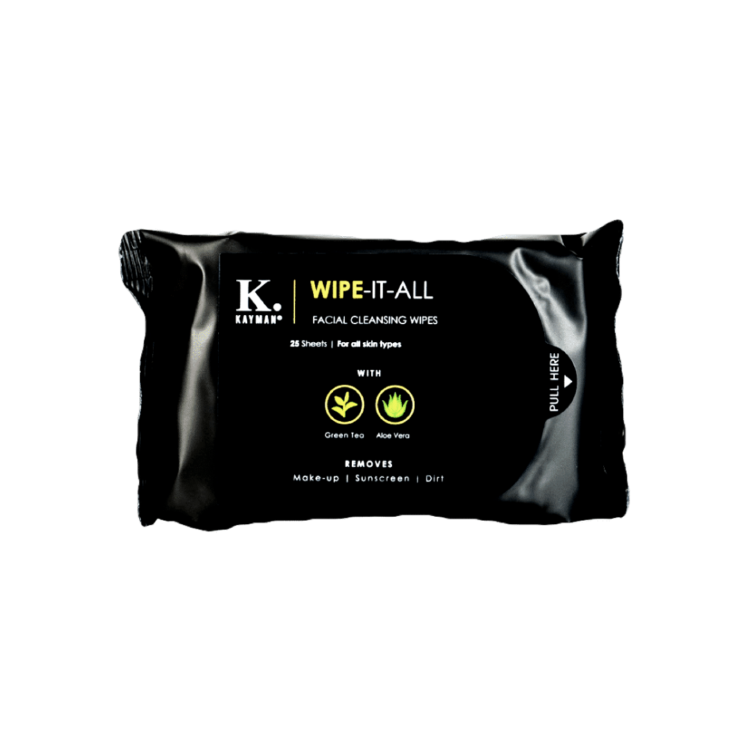 Kayman Wipe-It-All Facial Cleansing Wipes - 1 pack