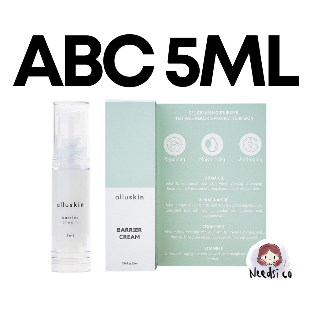 Alluskin Barrier Cream (Moisturizer) - 5ml trial size