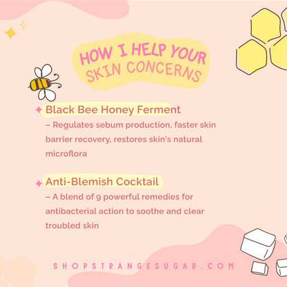 AHA BHA Exfoliating Body Cleanser (Black Bee Honey Ferment)