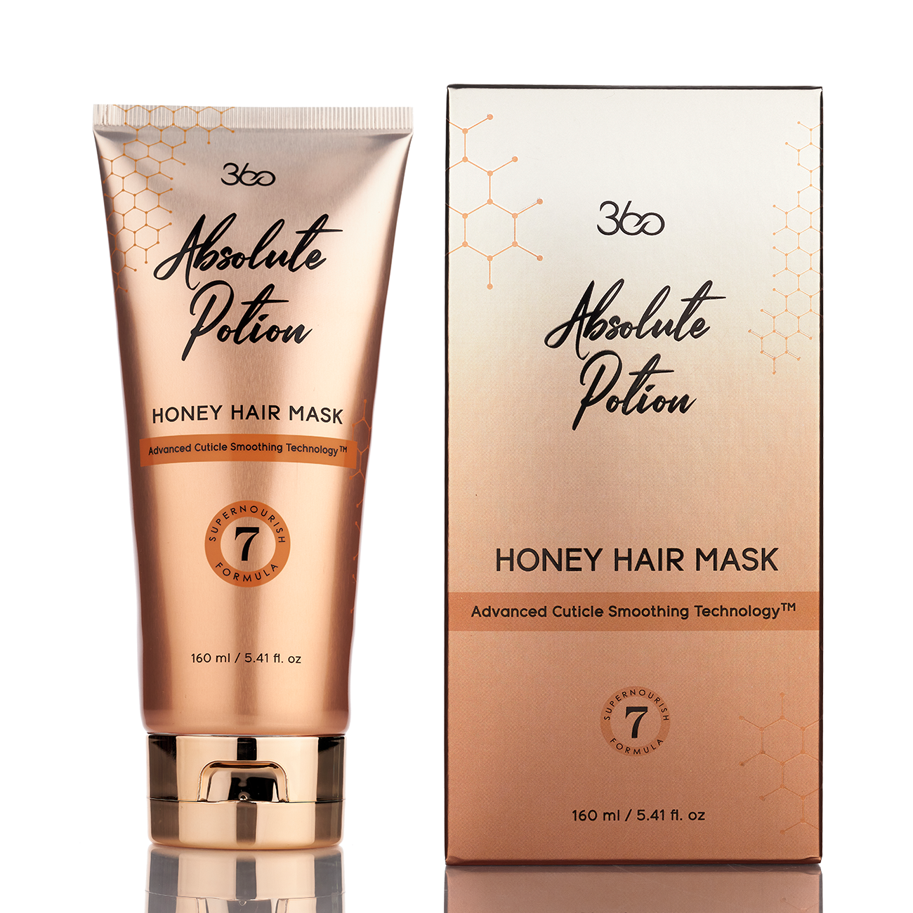 360 Haircare Absolute Potion Honey Hair Mask (160ml)