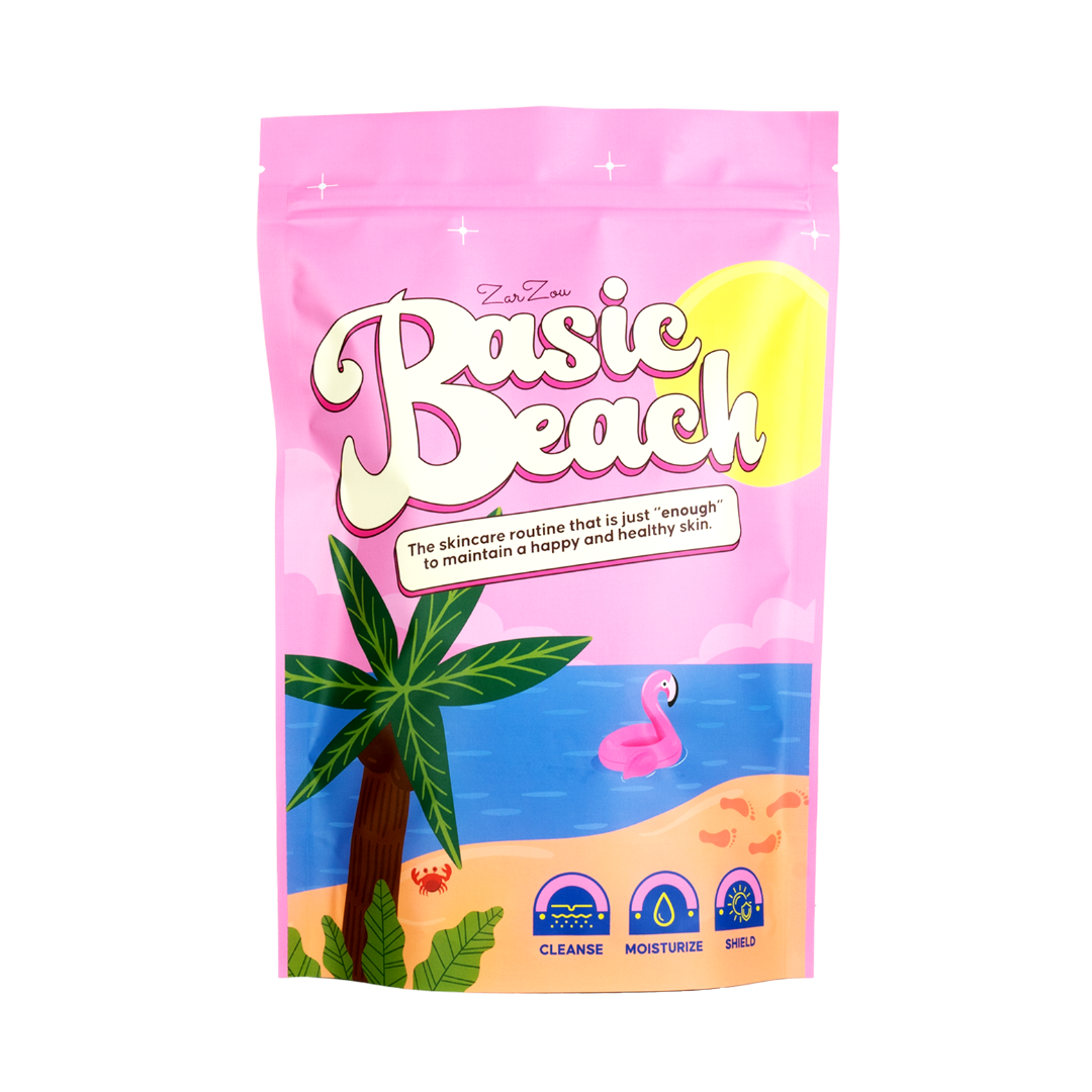 Combo Basic Beach Pouch (DDC + DEM + FREE Sunscreen trial)